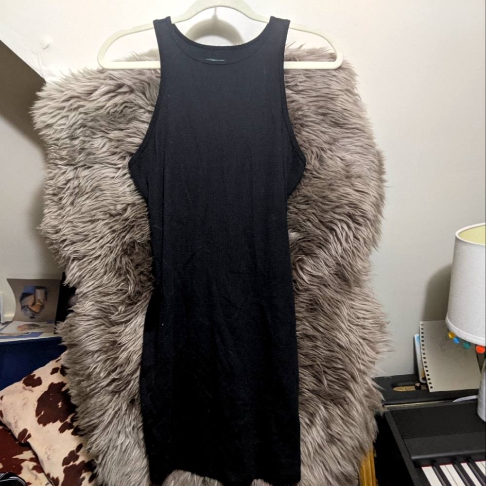 Wild Fable Cotton Racerback Halter Tank Dress, large